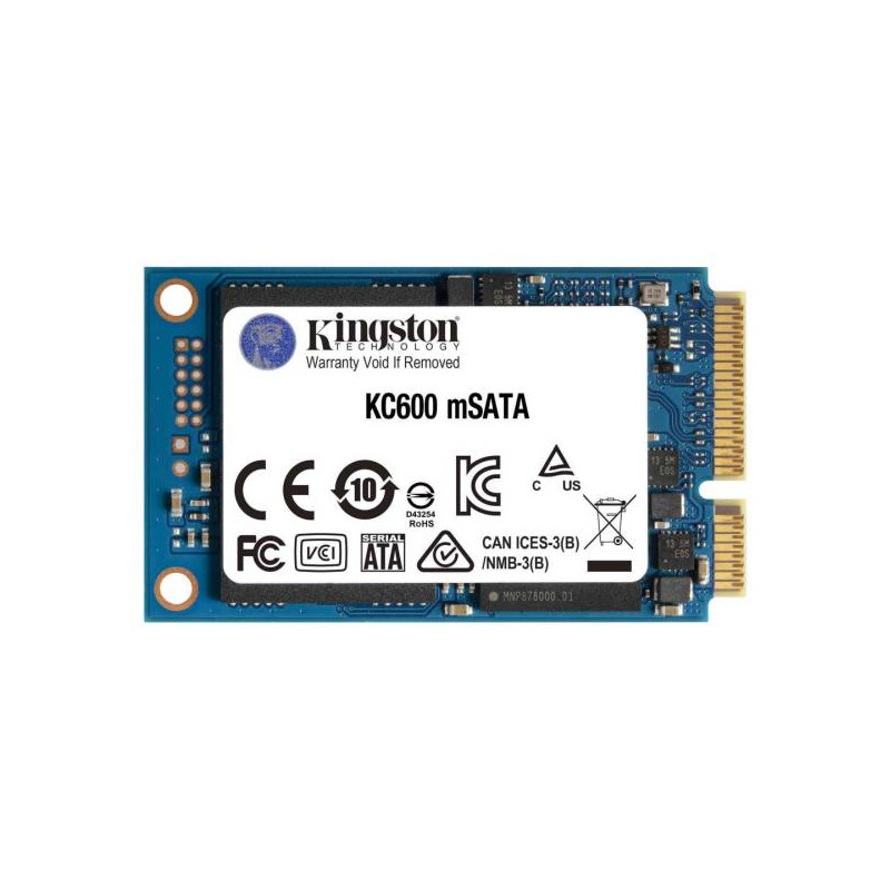 Kingston 512GB mSATA KC600 (SKC600MS/512G)