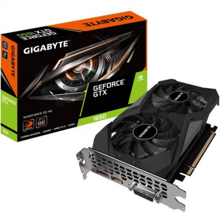 Gigabyte GTX 1650 D6 WINDFORCE OC 4G GV-N1656WF2OC-4GD
