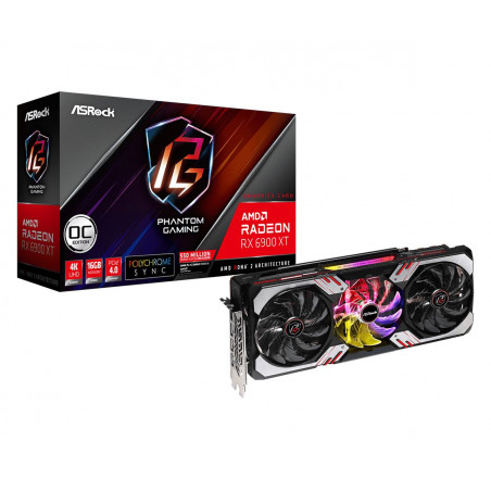 ASRock Radeon RX 6900 XT Phantom Gaming D 16G OC (90-GA2DZZ-00UANF)