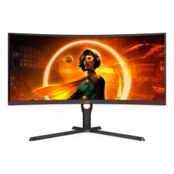 AOC 34" CU34G3S/BK LED Curved