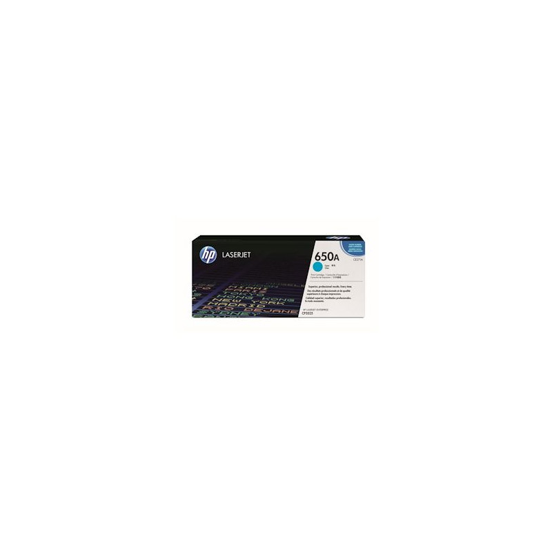HP Toner 650A cyan (CE271A)