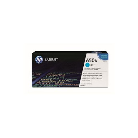 HP Toner 650A cyan (CE271A)