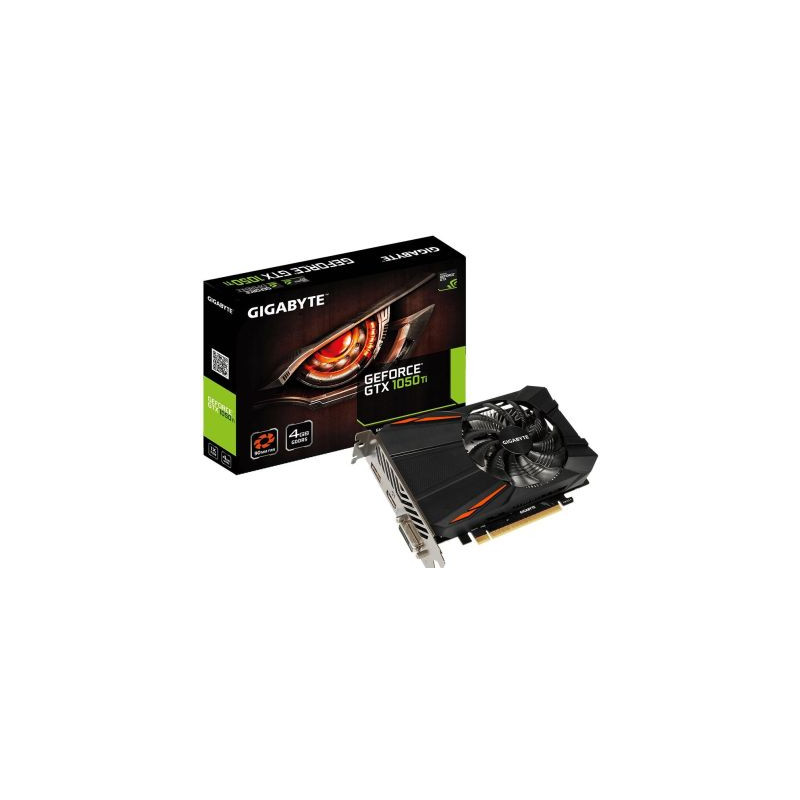 Gigabyte GeForce GTX 1050 Ti D5 4G, 4GB GDDR5, DVI, HDMI, DisplayPort (GV-N105TD5-4GD)