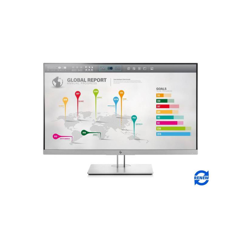 HP 27" EliteDisplay E273q IPS LED (Renew) (1FH52AAR)