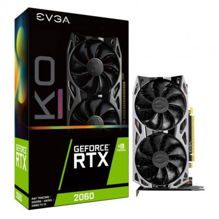 EVGA GeForce RTX 2060 6GB DDR6 KO Ultra Gaming (06G-P4-2068-KR)