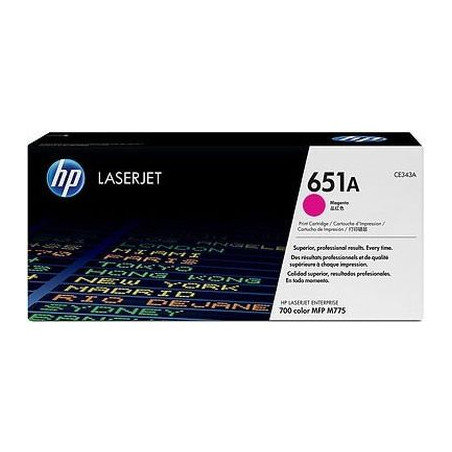 HP Toner 651A magenta (CE343A)