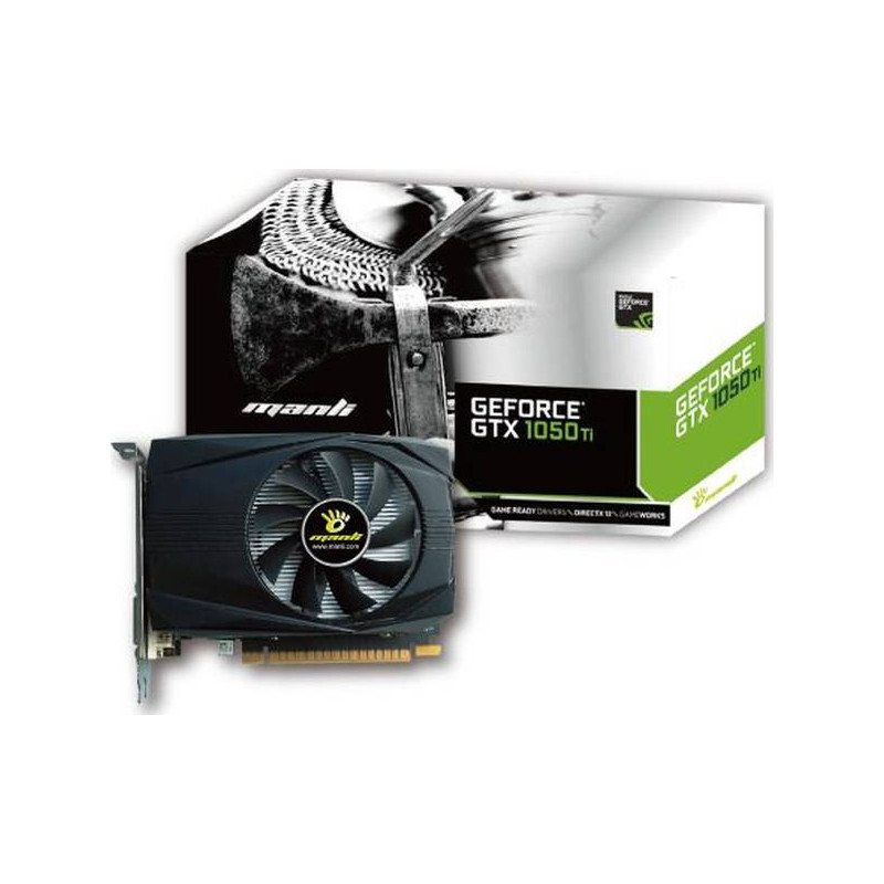Manli GeForce GTX 1050Ti 4GB DDR5 (N4521050TIF3702)
