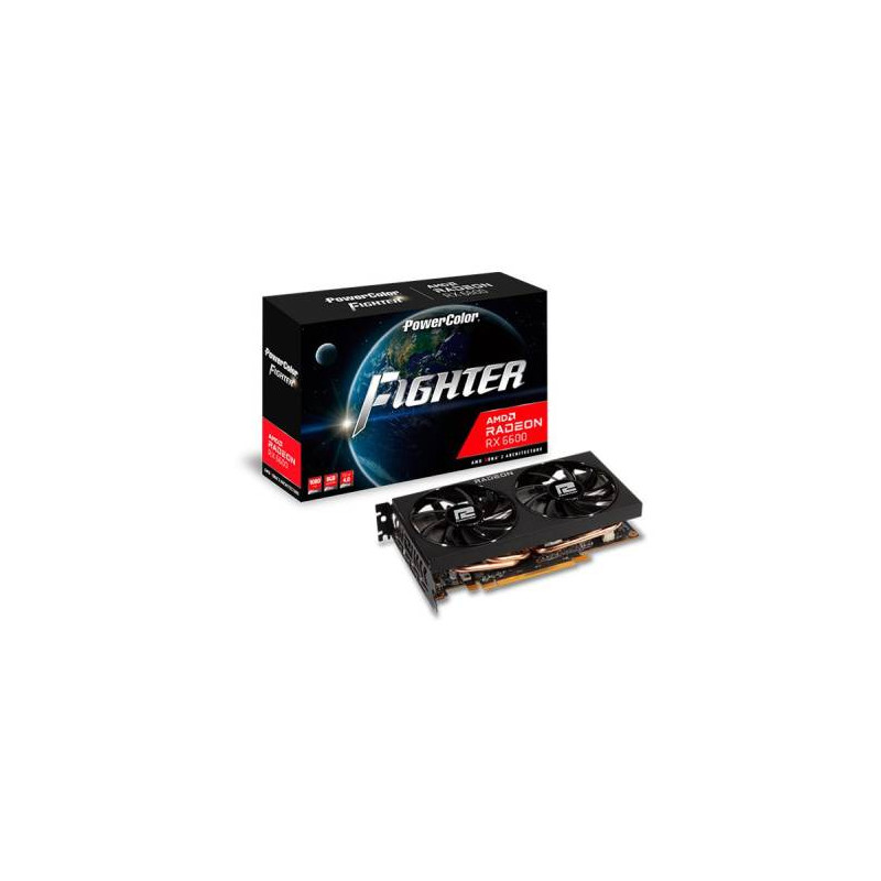PowerColor RX 6600 8GB DDR6 Fighter (AXRX 6600 8GBD6-3DH)