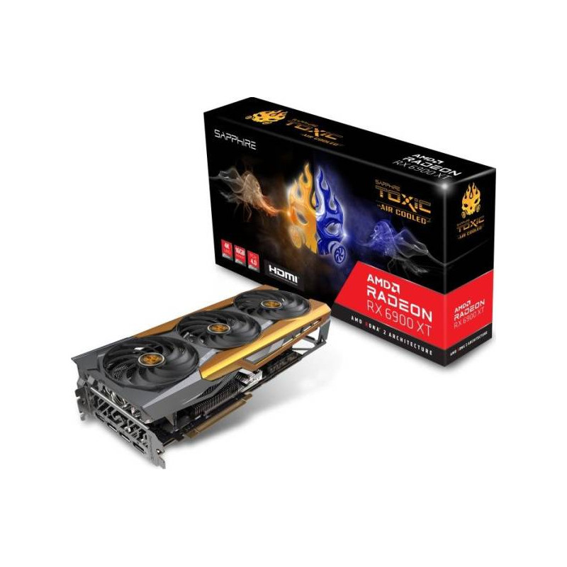 Sapphire Radeon RX 6900XT 16GB DDR6 Toxic Air Cooled (11308-11-20G)