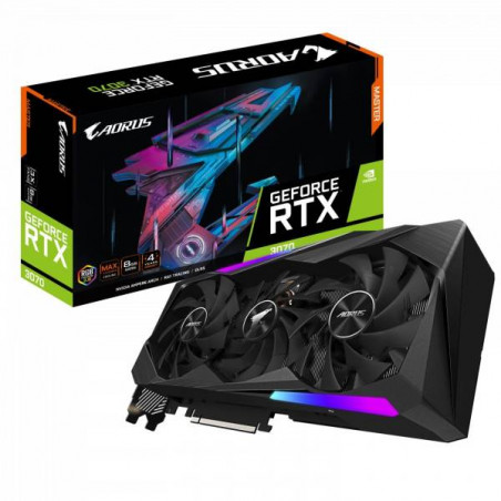 GIGABYTE GeForce RTX  3070 AORUS MASTER 8G (GV-N3070AORUS M-8GD)