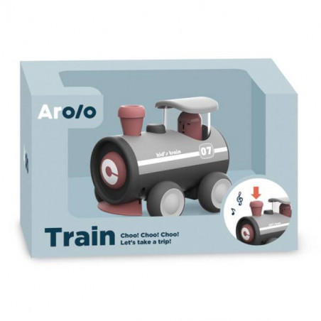 Lokomotive mit Rückziehfunktion und Soundeffekten